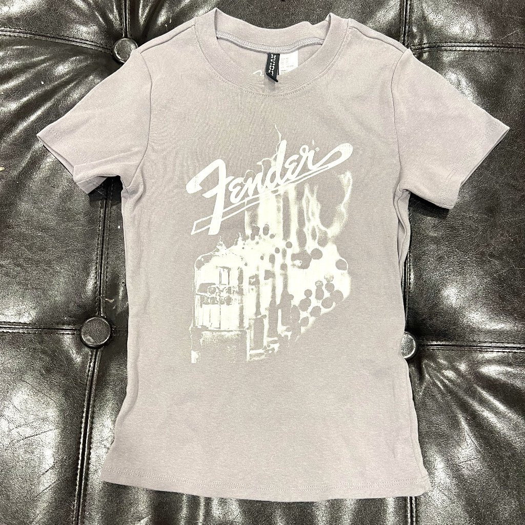 H&M Fender Graphic Rock 'N' Roll Tee - Size Xs